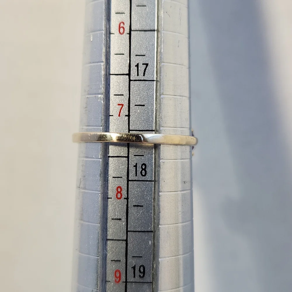 Classic 90s VTG 10K Solid Yellow Gold NATURAL  Amethyst & Diamond Ring Sz 7 - Picture 15 of 16